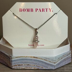 Bomb Party Iceland Dreams Necklace “Beautifully Majestic” Brand New!